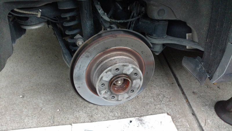 Illustration for article titled 24 hours later, the brake job is finished
